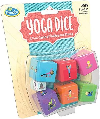 imageThink Fun Yoga Dice Game for Boys and Girls Ages 6 and Up Learn Yoga With a GameMulti1844