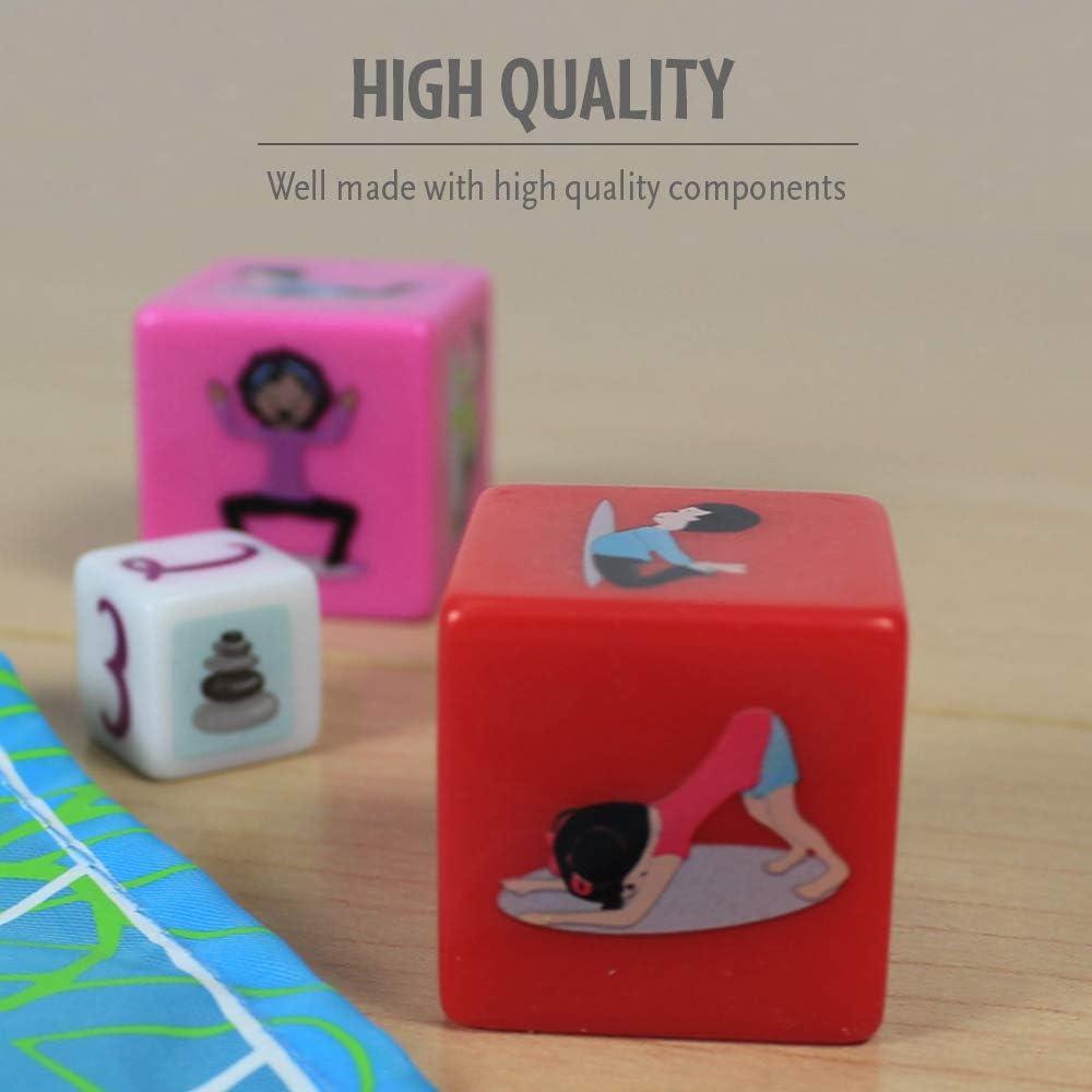 imageThink Fun Yoga Dice Game for Boys and Girls Ages 6 and Up Learn Yoga With a GameMulti1844