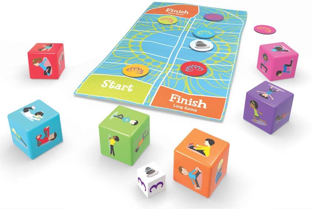 imageThink Fun Yoga Dice Game for Boys and Girls Ages 6 and Up Learn Yoga With a GameMulti1844
