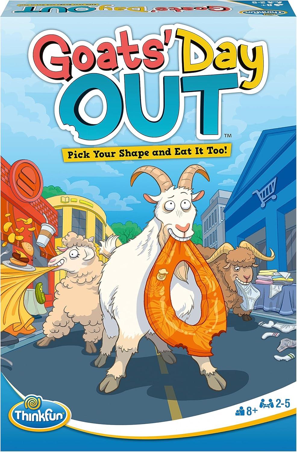 imageThinkFun Goats Day Out A Hilarious Addictive Chaotic Goat Themed Board Game