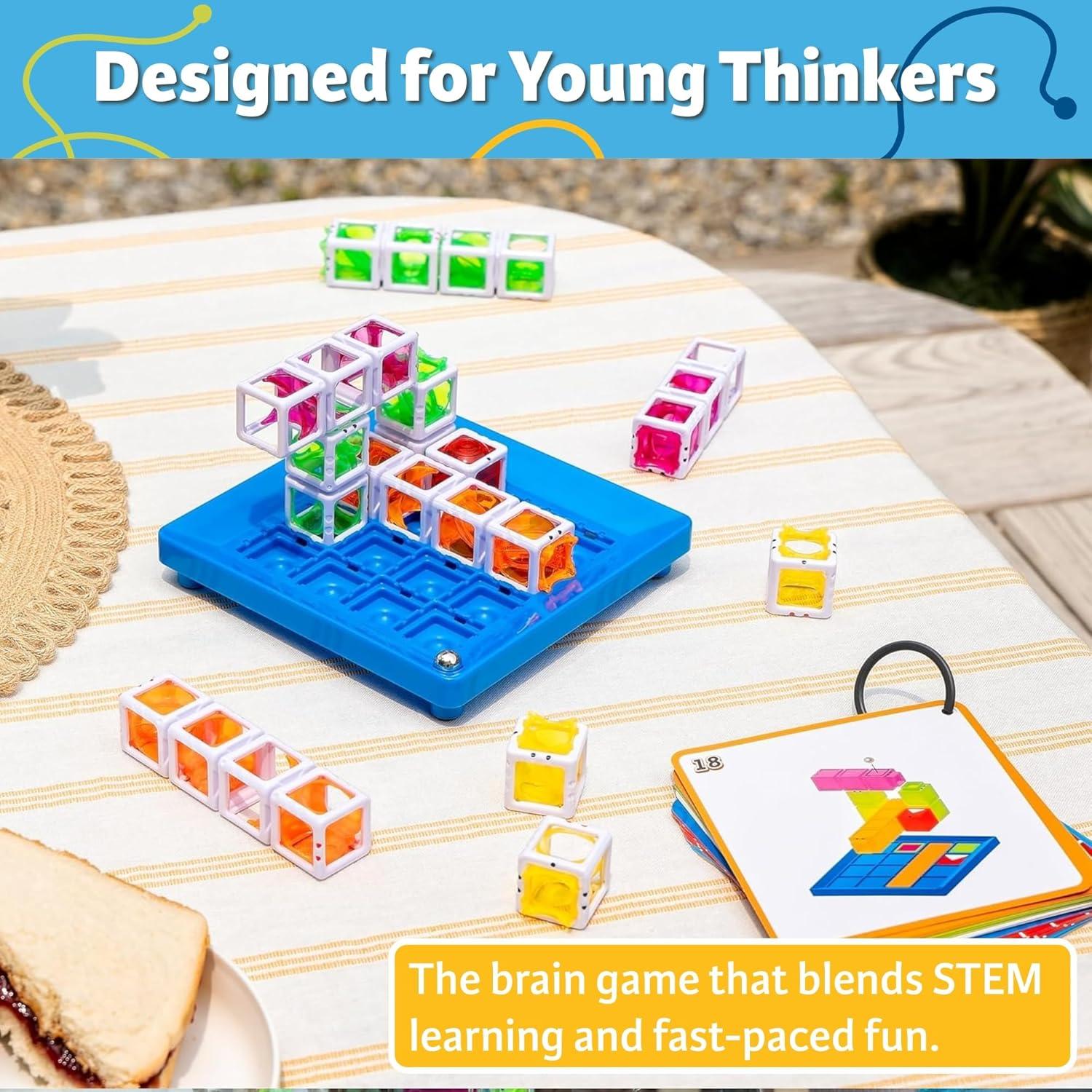 imageThinkFun Gravity Maze Builder for Kids 5 ampamp Up Logic Marble RunBrain Game HandsOn Maze Design Durable ChildSafe Materials Develop Spatial Reasoning ampamp Critical Thinking MESH Accredited