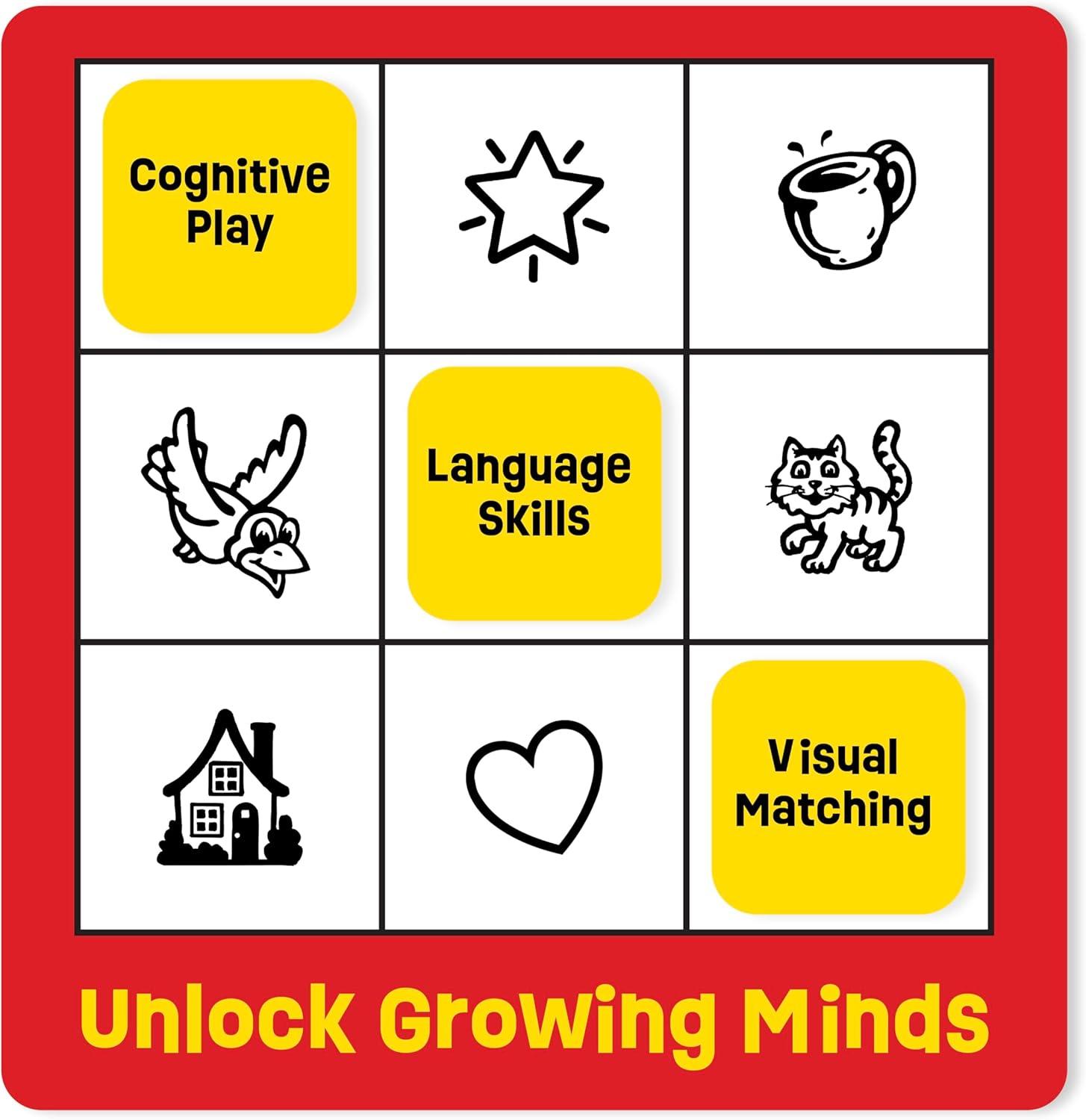 imageThinkFun Zingo Bingo Award Winning Preschool Game for PreReaders and Early Readers Age 4 and Up One of the Most Popular Board Games for Boys and Girls and their Parents 97700ThinkFun Zingo Bingo Unique PreReading Game for Kids Boosts Language Matching Skills Fun for Classroom Home Amazon Exclusive with Extra Zingo Card