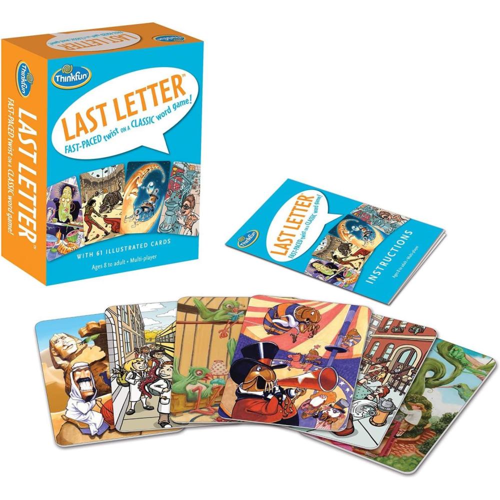 imageThinkFun Last Letter Card Game
