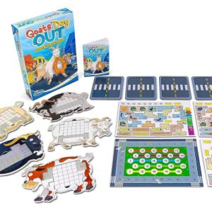 ThinkFun Goats’ Day Out: A Hilarious Addictive Chaotic Goat Themed Board Game