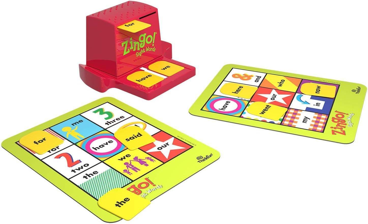 imageThink Fun Zingo Sight WordsThinkFun Zingo Sight Words Game AwardWinning Educational Toy Sight Words Flash Cards Kindergarten Alternative Learn to Read Game for PreK to 2nd Grade STEM Toy for 5 Year Old Multicolor