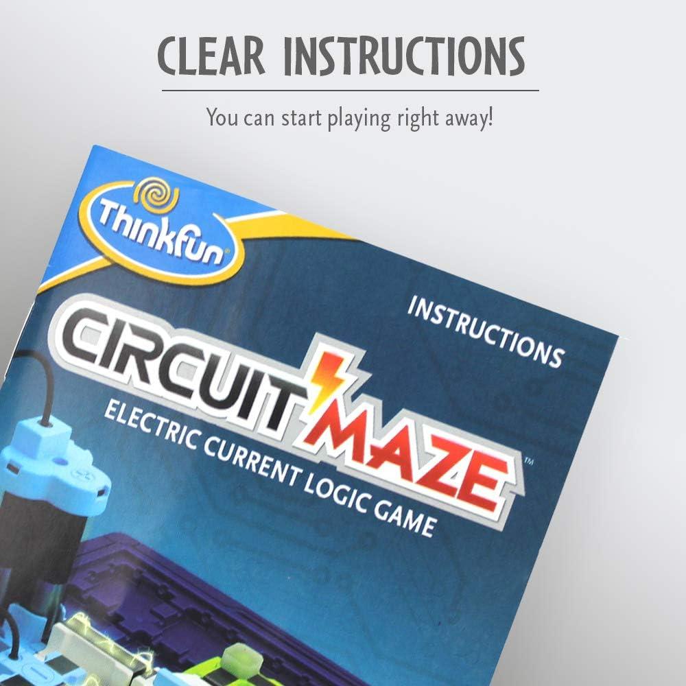 imageThinkFun Circuit Maze Game BrainBoosting STEM Toy Teaches Circuitry Through Engaging Gameplay Toy of The Year Finalist Ideal for Boys and Girls Age 8 and Up