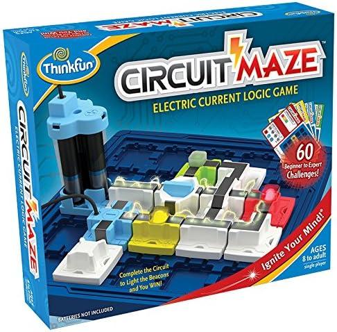 imageThinkFun Circuit Maze Game BrainBoosting STEM Toy Teaches Circuitry Through Engaging Gameplay Toy of The Year Finalist Ideal for Boys and Girls Age 8 and Up