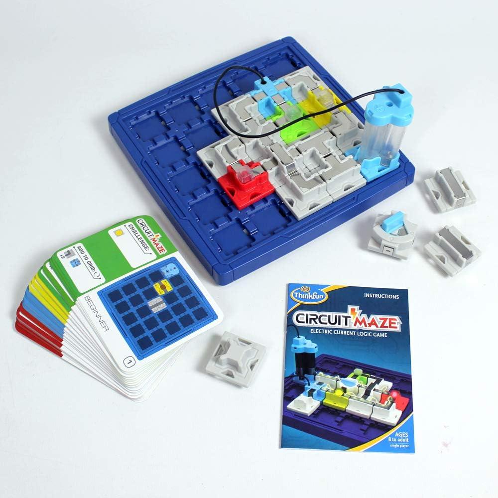 imageThinkFun Circuit Maze Game BrainBoosting STEM Toy Teaches Circuitry Through Engaging Gameplay Toy of The Year Finalist Ideal for Boys and Girls Age 8 and Up