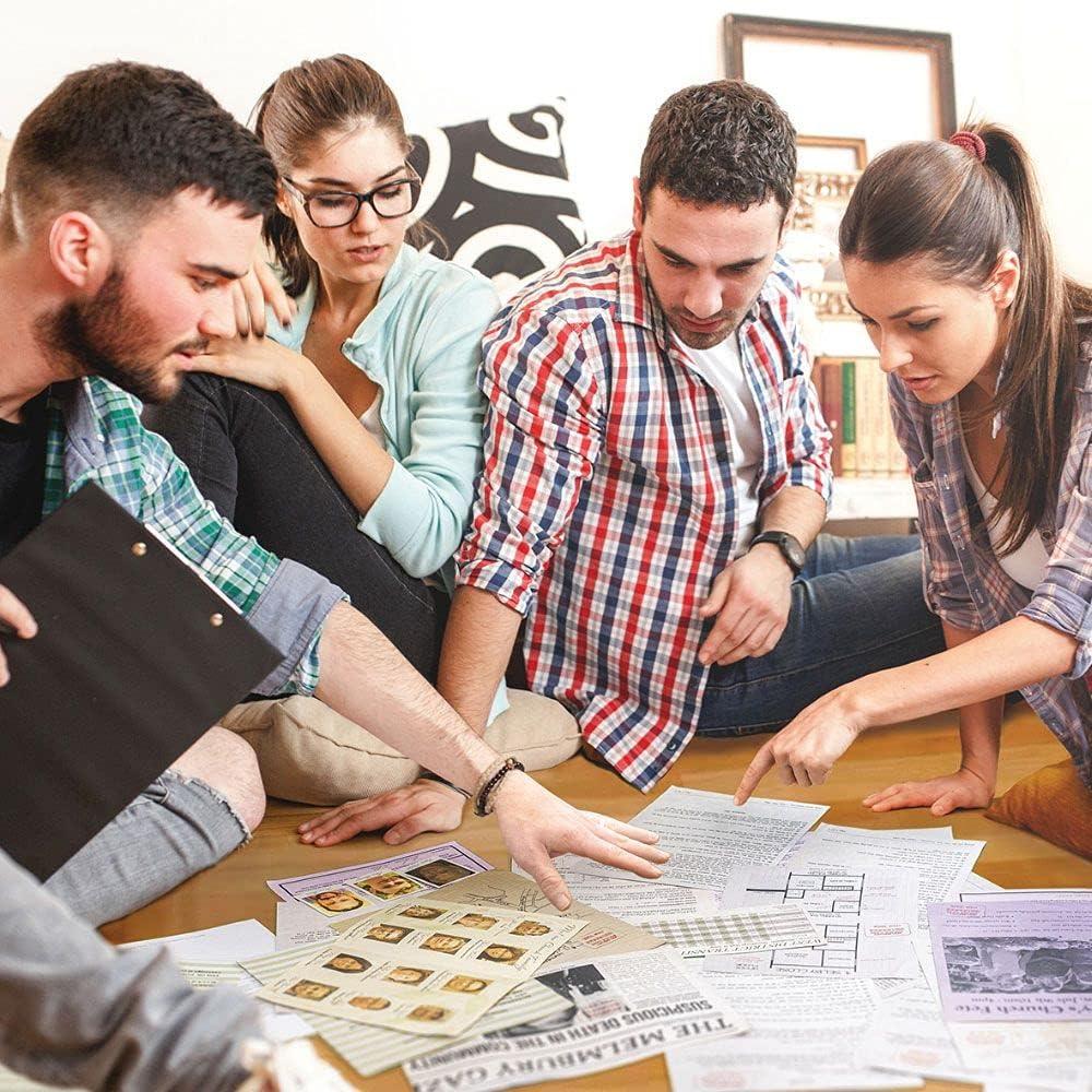 imageThinkFun Cold Case A Pinch of Murder A Murder Mystery Game in a Box for Ages 14 and Up