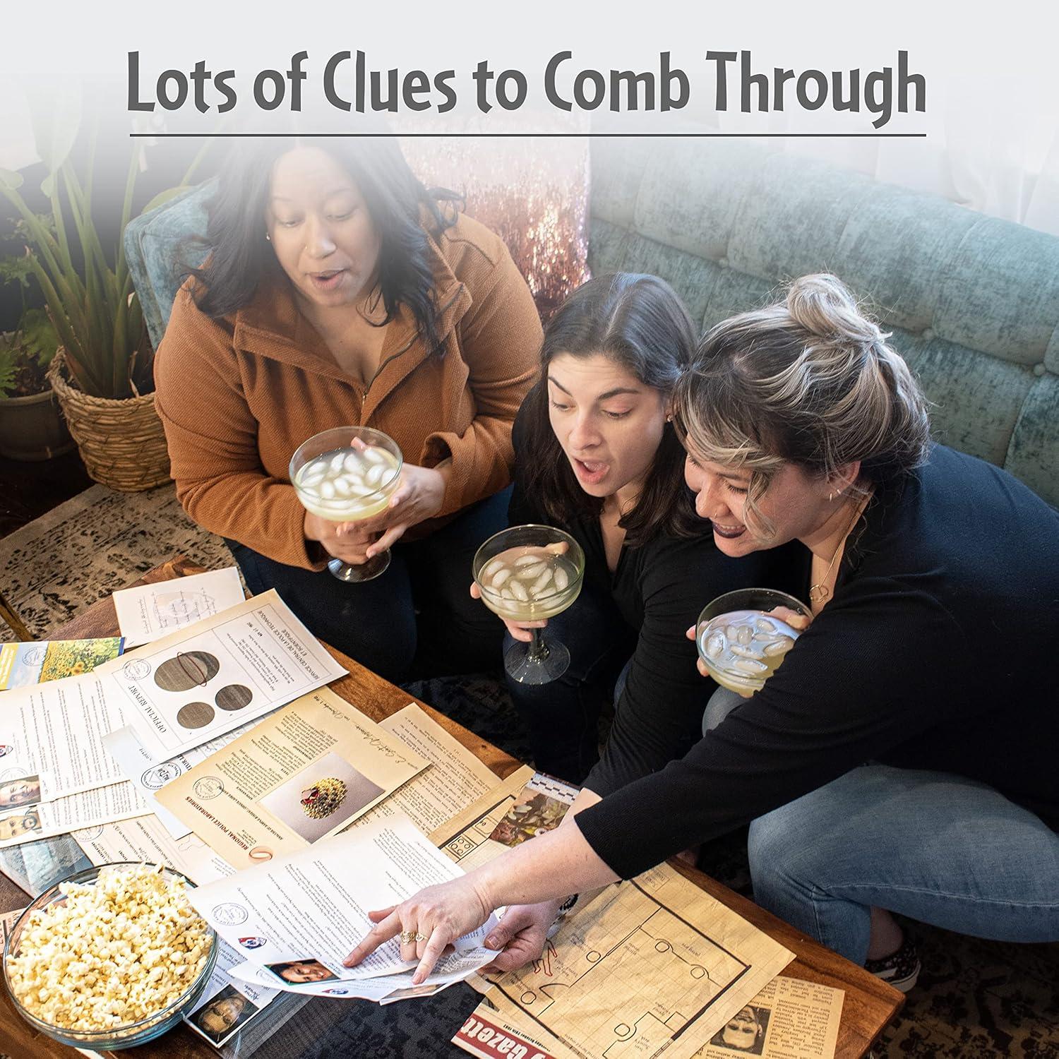 imageThinkFun Cold Case End of The Line Exciting Murder Mystery Game Promotes Deductive Reasoning ampamp Critical Thinking Ideal for Group Play or Solo Puzzle Solving Suitable for Ages 14
