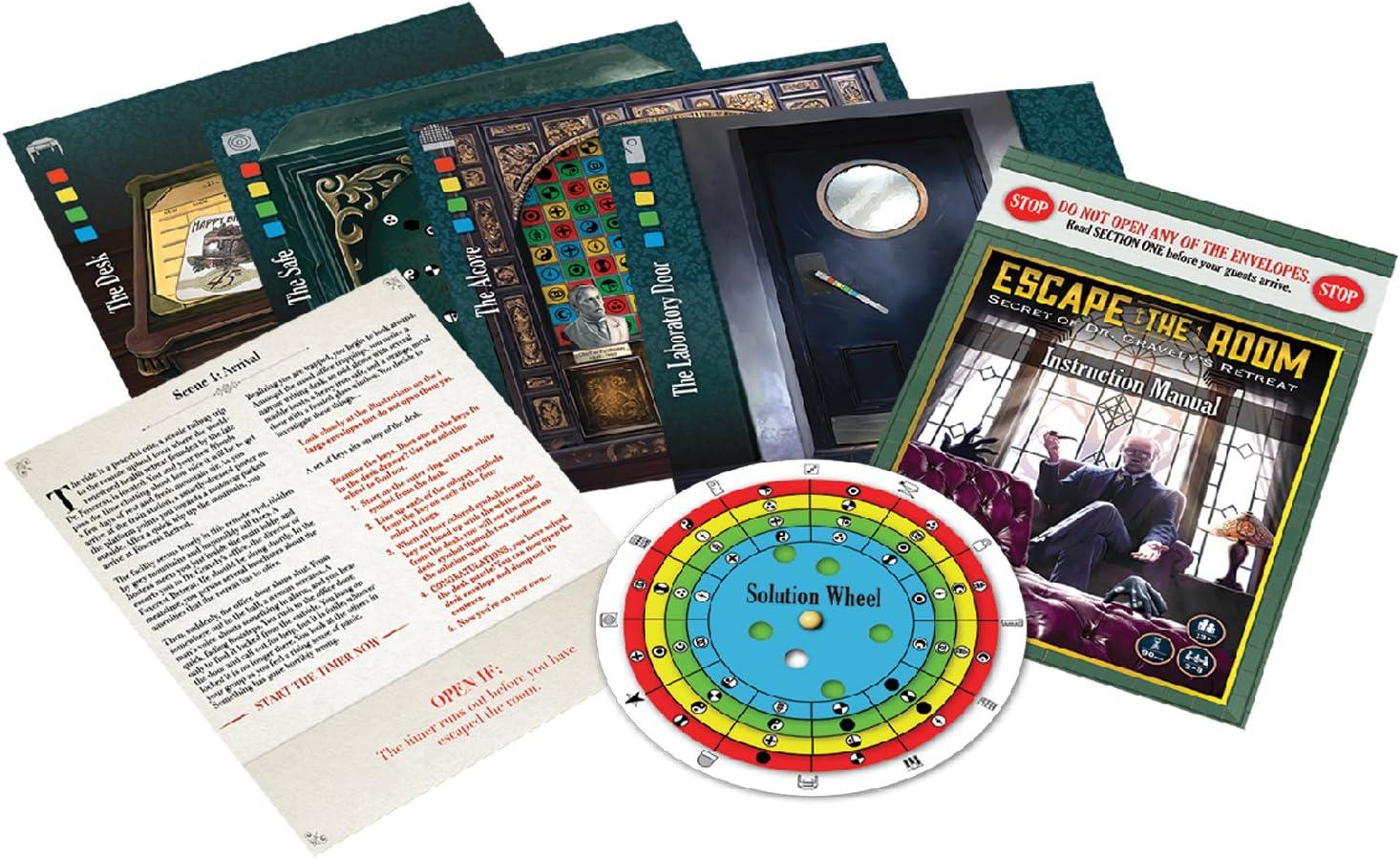 imageThinkFun Escape The Room Secret of Dr Gravelys Retreat an Escape Room Experience in a Box for Age 13 and Up
