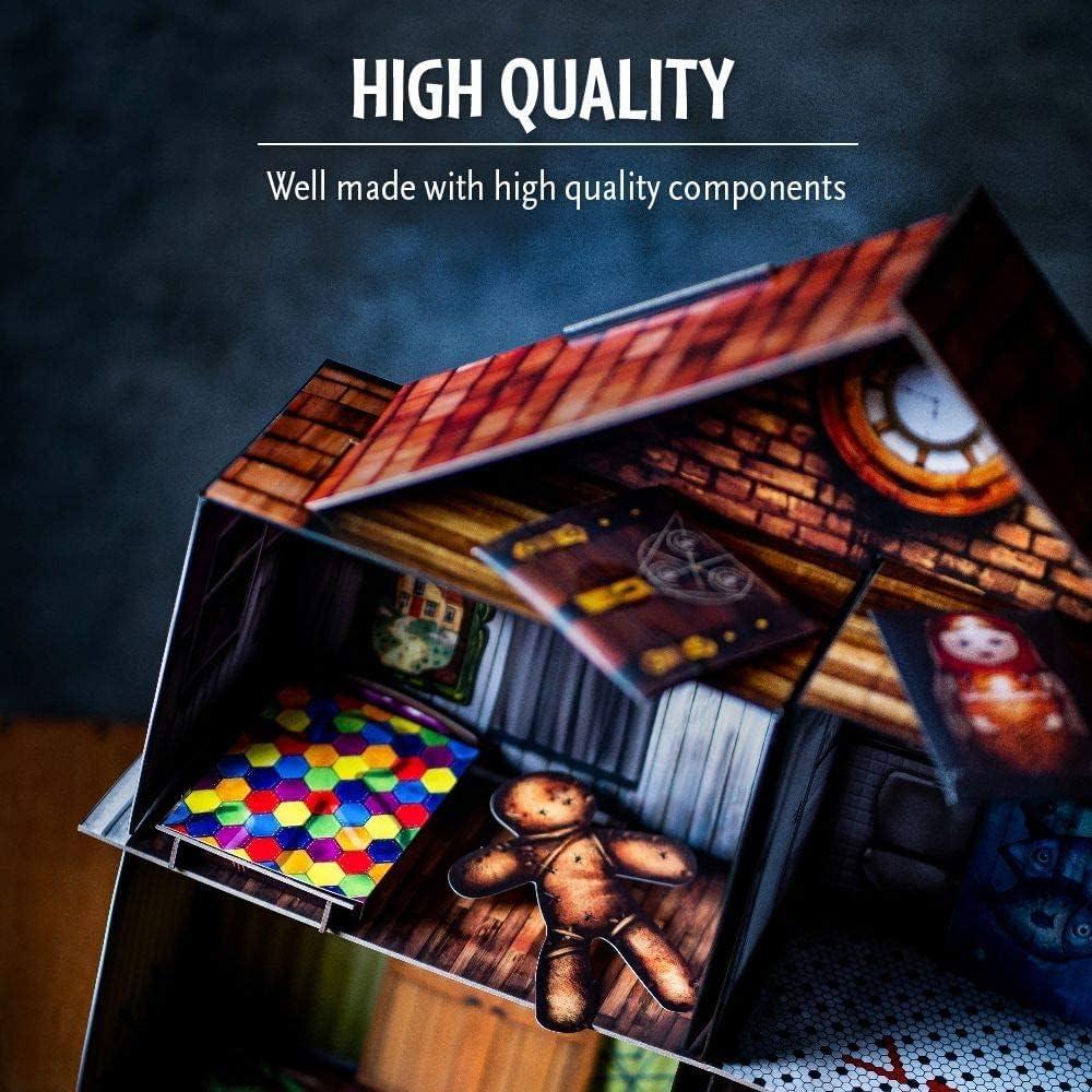imageThinkFun Escape the Room The Cursed Dollhouse An Escape Room Experience in a Box for Ages 13 and Up 7353