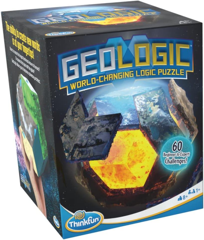 imageThinkFun GeoLogic World Changing Logic Puzzle for Ages 8 and Up Multicolor