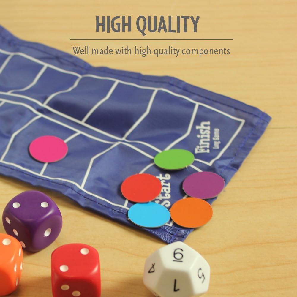 imageThinkFun Math Dice Junior Game Engaging Math Skills Builder Perfect for Kids Aged 6 Aids in Mental Agility Toy of The Year Nominee