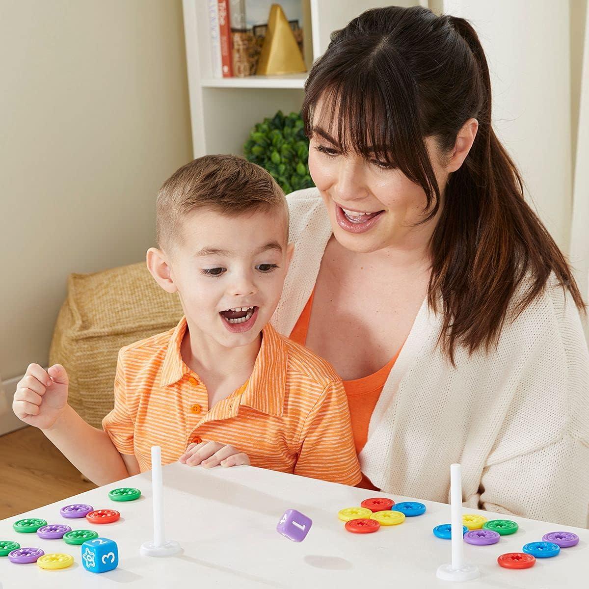 imageThinkFun My First Math Dice Engaging Counting Game for Kids Enhances Math ampamp Number Skills Fun Learning Activity for Ages 3