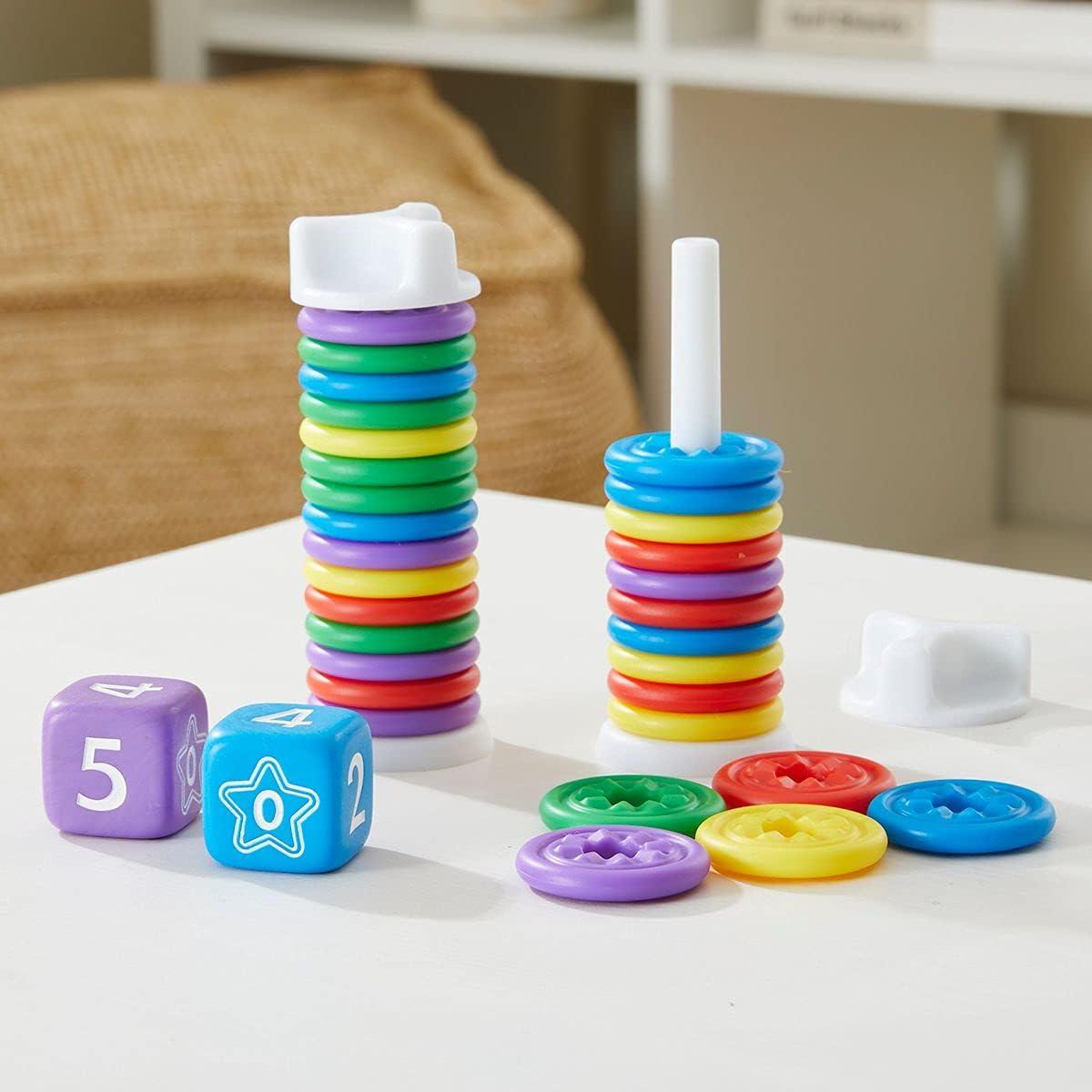 imageThinkFun My First Math Dice Engaging Counting Game for Kids Enhances Math ampamp Number Skills Fun Learning Activity for Ages 3