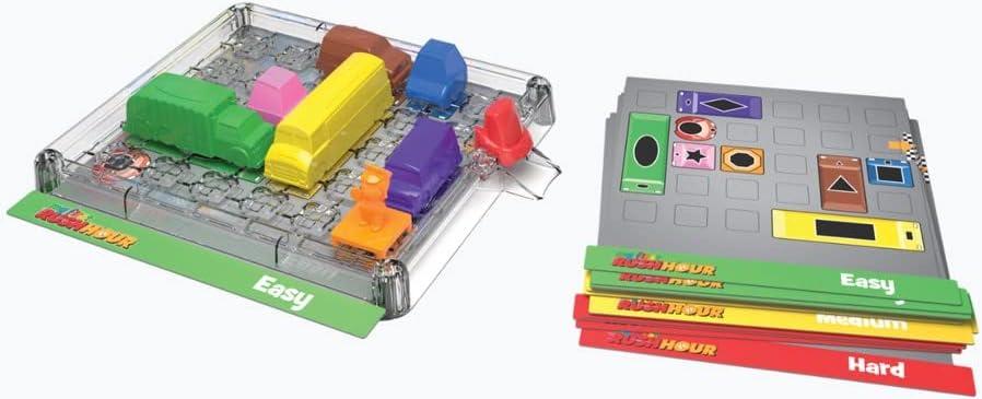 imageThinkFun My First Rush Hour Engaging Brain Game for Kids Stimulating STEM Toy Enhances Logic Matching Colors and Shapes Skills Best Gift for Toddlers