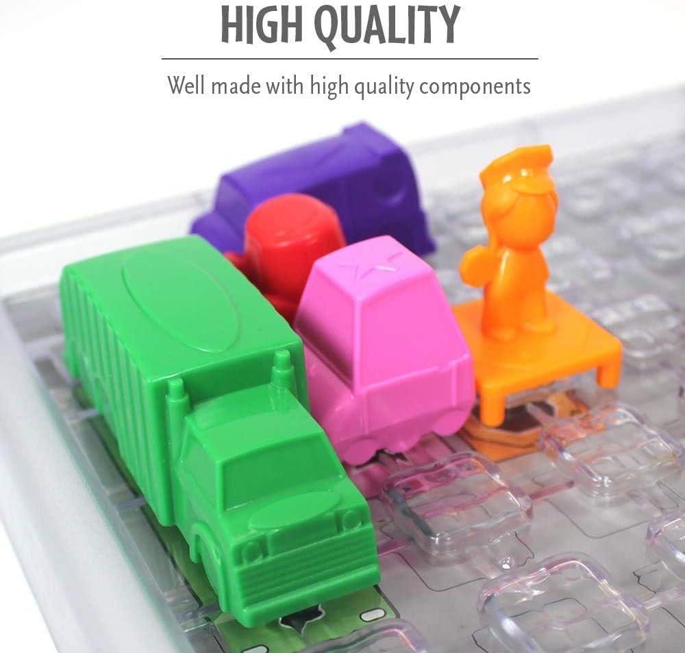 imageThinkFun My First Rush Hour Engaging Brain Game for Kids Stimulating STEM Toy Enhances Logic Matching Colors and Shapes Skills Best Gift for Toddlers