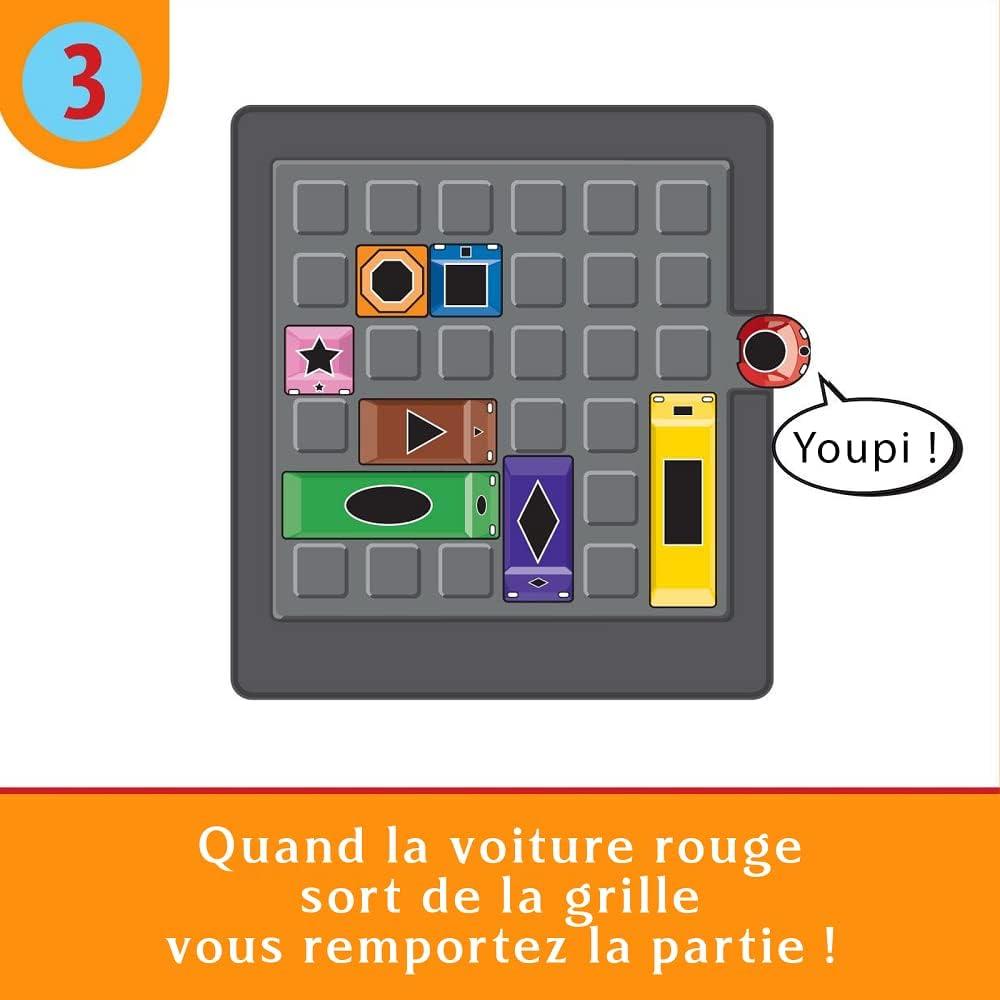 imageThinkFun My First Rush Hour Engaging Brain Game for Kids Stimulating STEM Toy Enhances Logic Matching Colors and Shapes Skills Best Gift for Toddlers