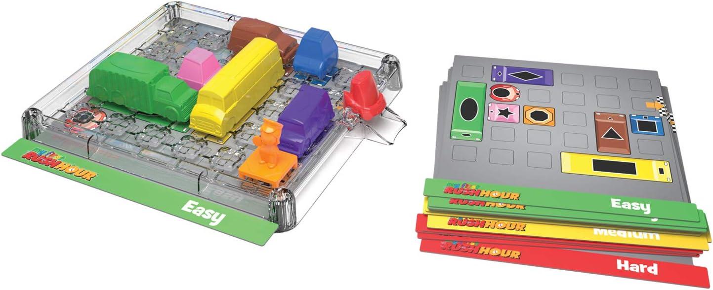 imageThinkFun My First Rush Hour Engaging Brain Game for Kids Stimulating STEM Toy Enhances Logic Matching Colors and Shapes Skills Best Gift for Toddlers