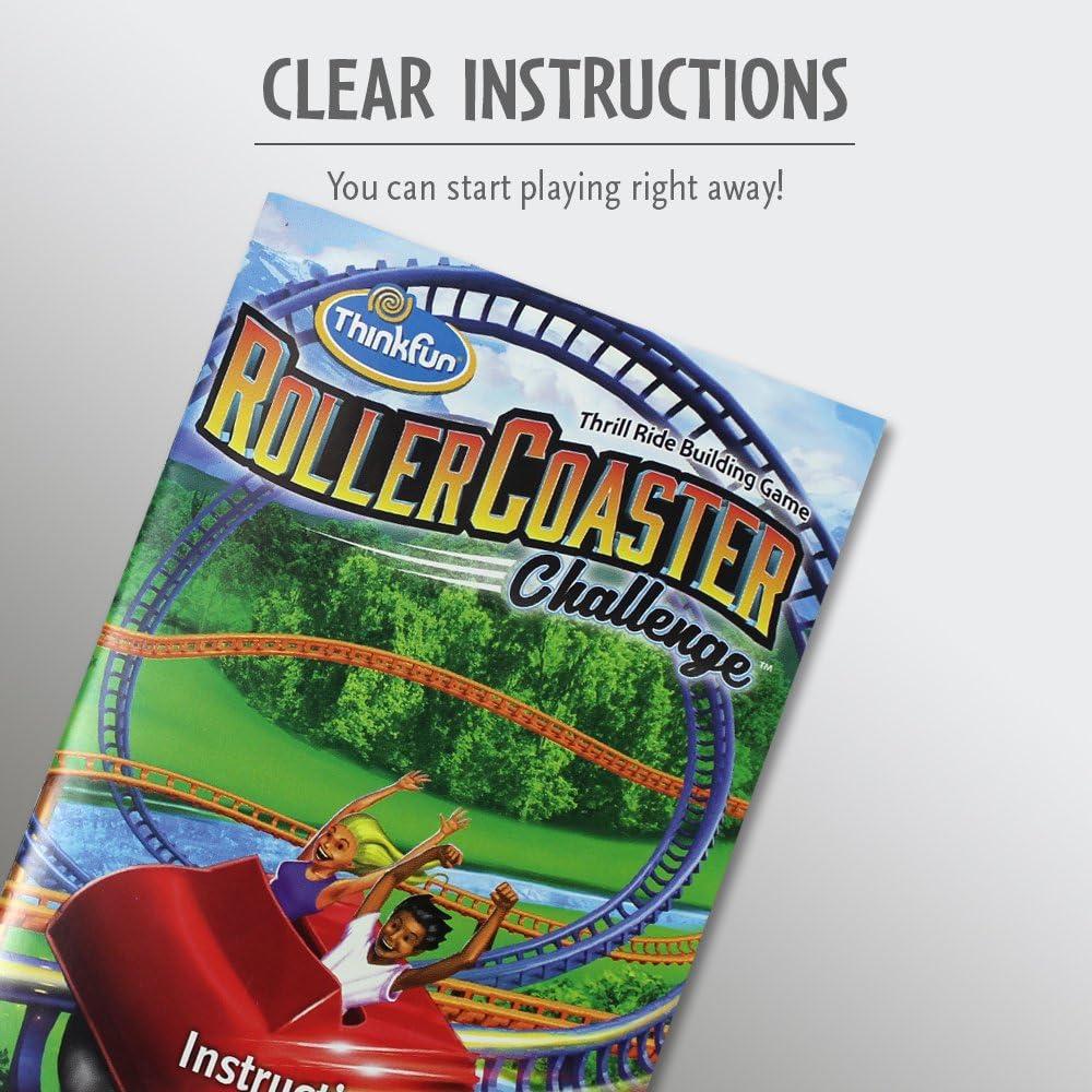 imageThinkFun Roller Coaster Challenge STEM Toy and Building Game for Boys and Girls Age 6 and Up TOTY Game of the Year Finalist