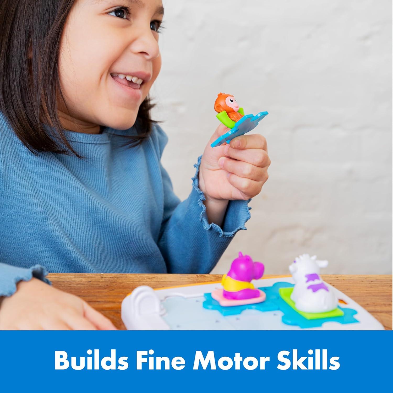 imageThinkFun Friends Splish Splash Preschool Logic and ProblemSolving Game for Kids Fun Educational Toy for Ages 3 Perfect for Early Learning and Skill Development MESH Accredited