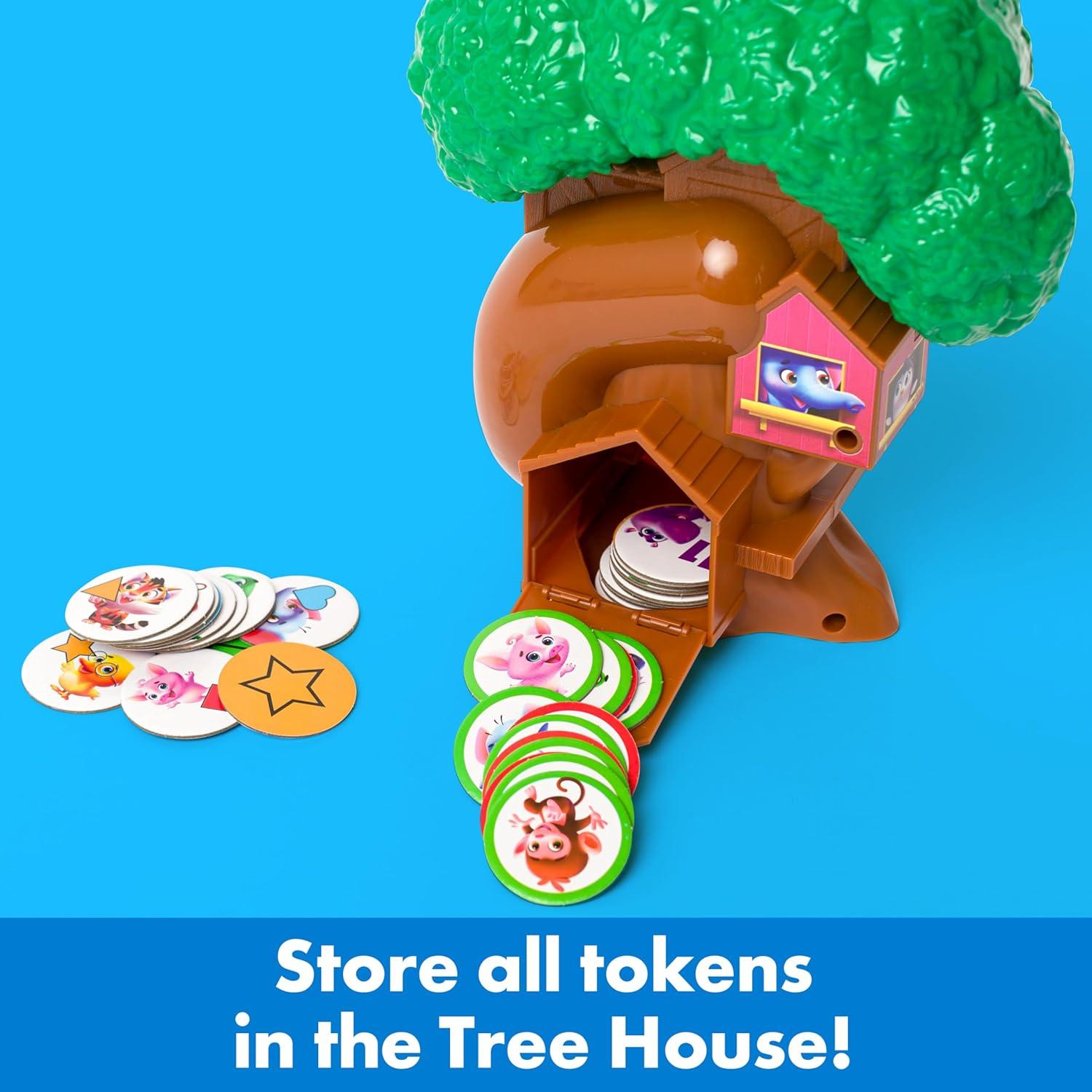 imageThinkFun Friends Tree House A Token Matching Game Develop Shape Recognition and Early Learning Skills MESH Accredited Kids 3